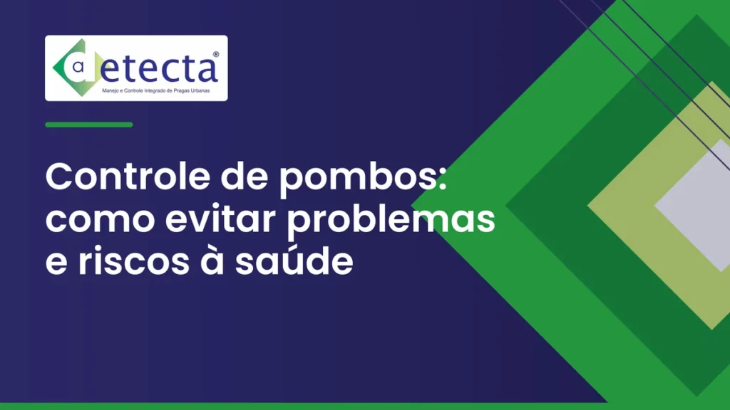 Capa do artigo sobre controle de pombos.