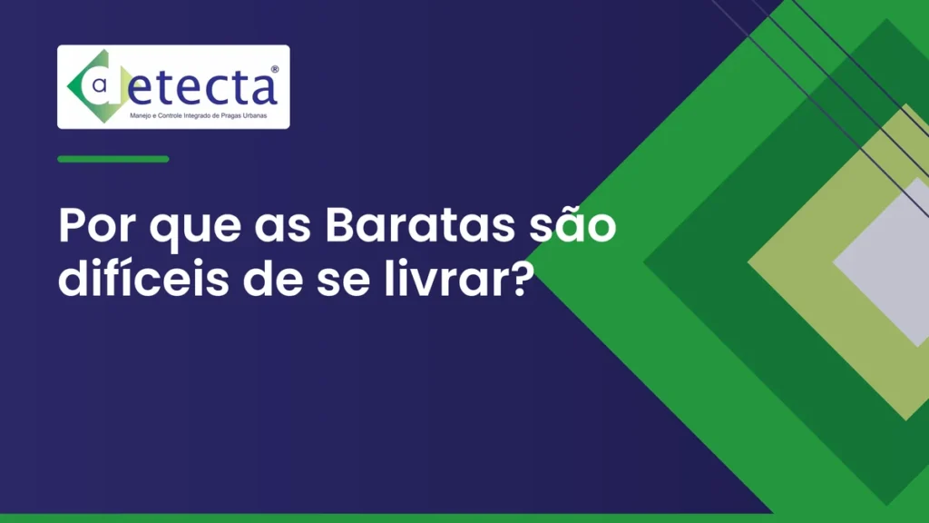 Capa do artigo sobre por que as Baratas são difíceis de se livrar.
