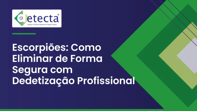 Capa do artigo sobre escorpiões: Como Eliminar de Forma Segura com Dedetização Profissional.