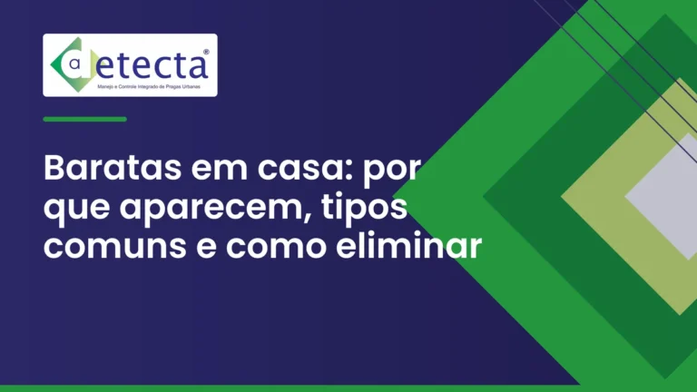Capa do artigo sobre baratas em casa.