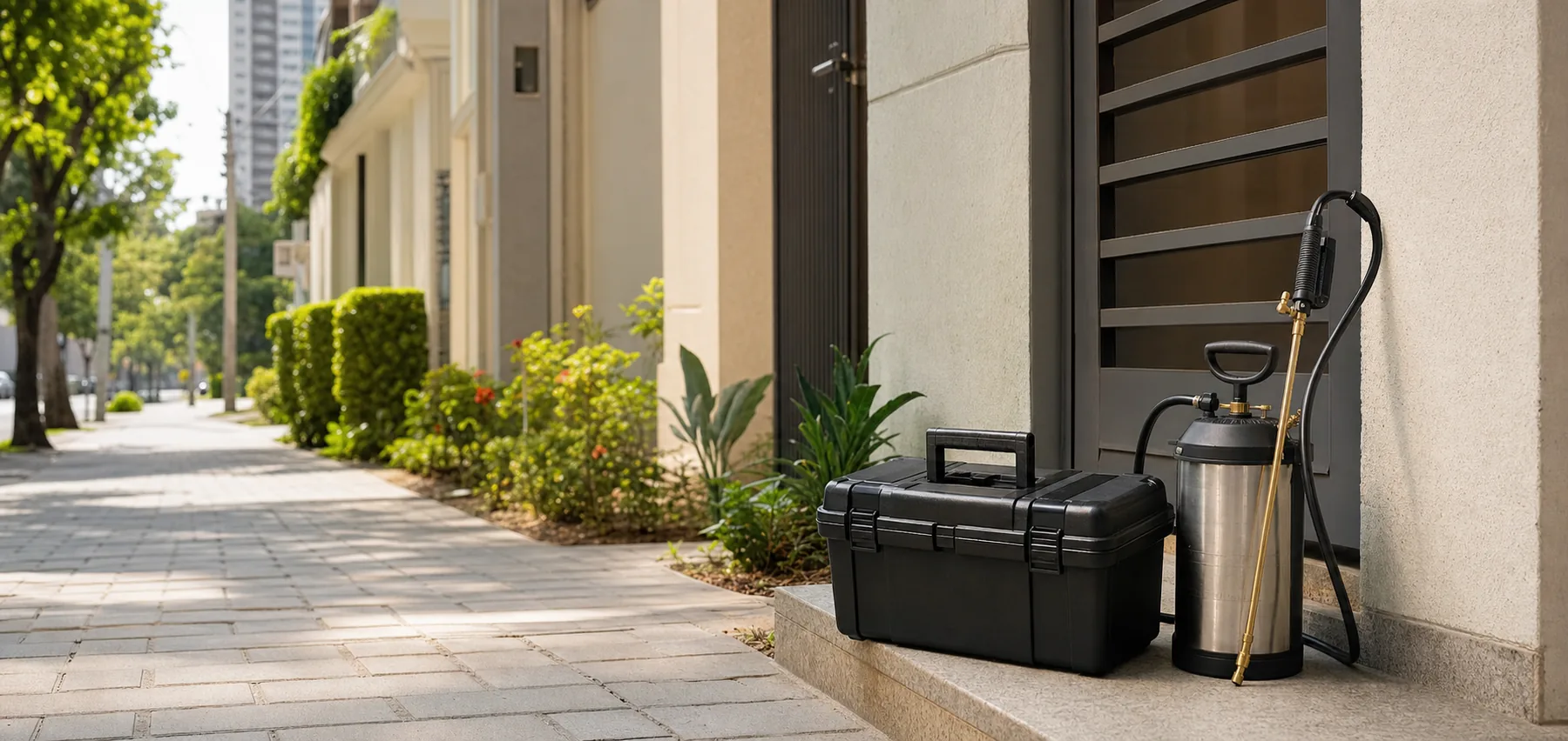 Equipamentos de controle de pragas em contexto residencial e comercial em Campinas