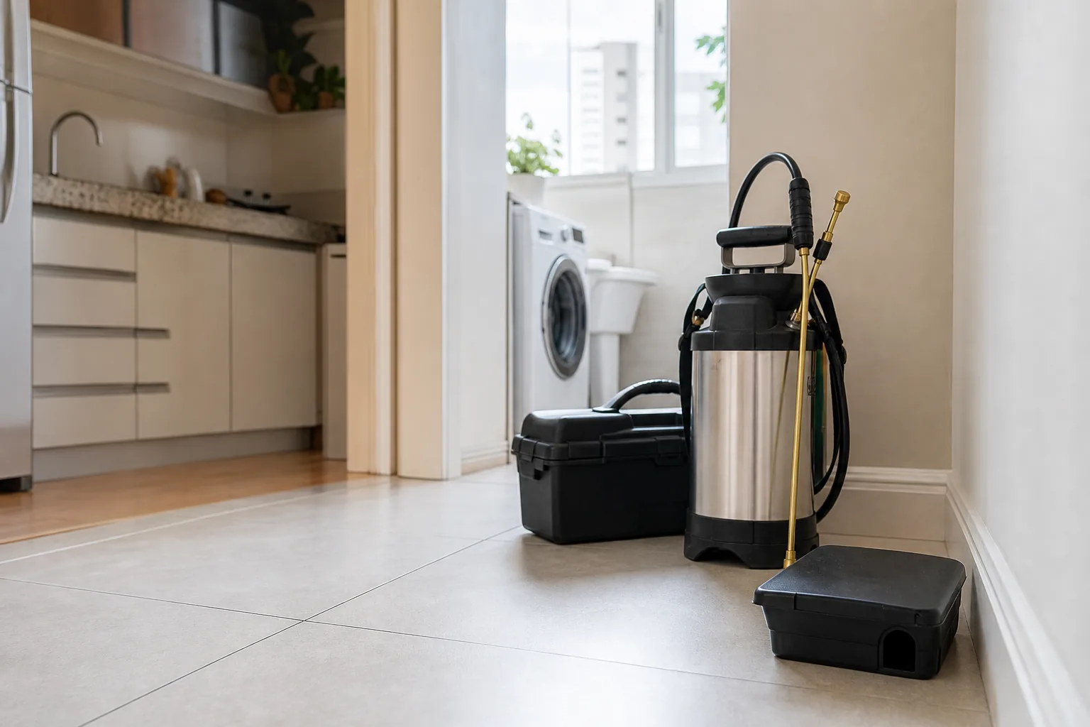 Equipamentos preparados para dedetização residencial em Campinas