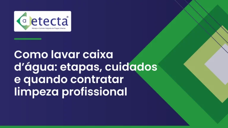 Capa do artigo sobre como lavar caixa d’água.