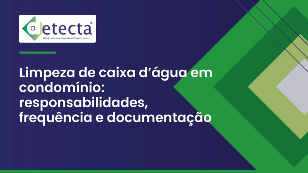 Capa do artigo sobre limpeza de caixa d’água em condomínio.